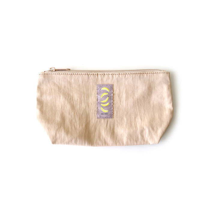 Small Pouch - Dusty Rose/Taupe (Outside 'Bananas' Label)