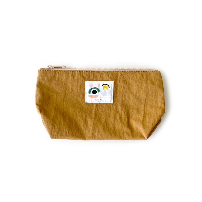 Small Pouch - Dusty Rose/Mustard (Outside 'Playful' Label)