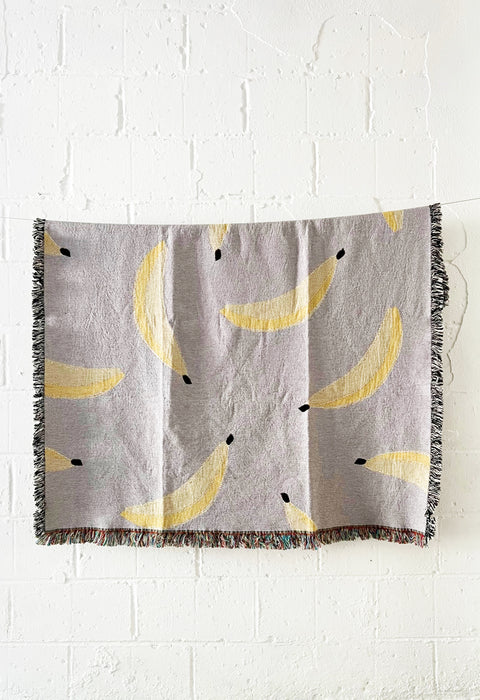 Woven Blanket - Go Bananas!