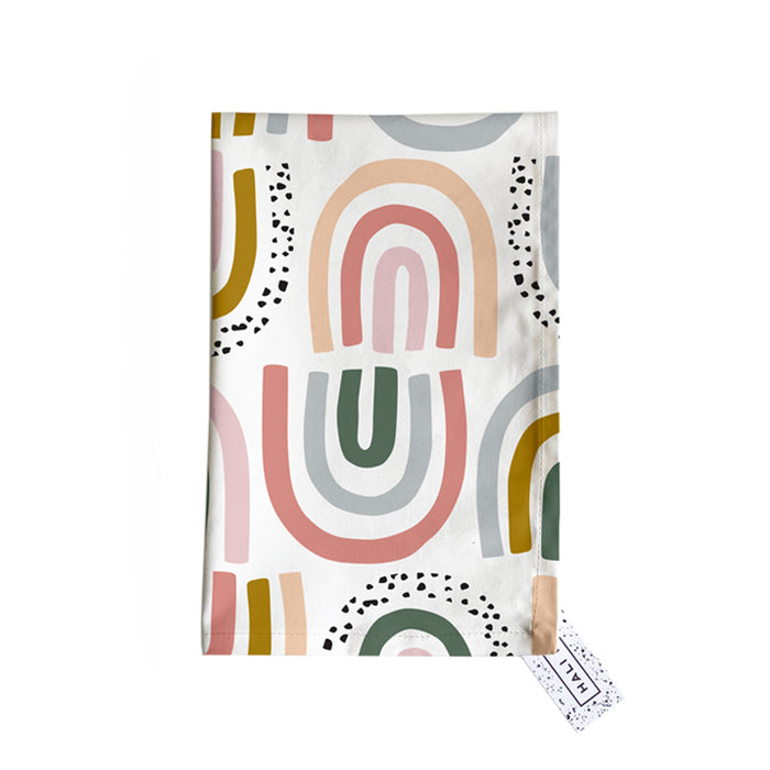 Printed Tea Towel - Rainbows & Sprinkles